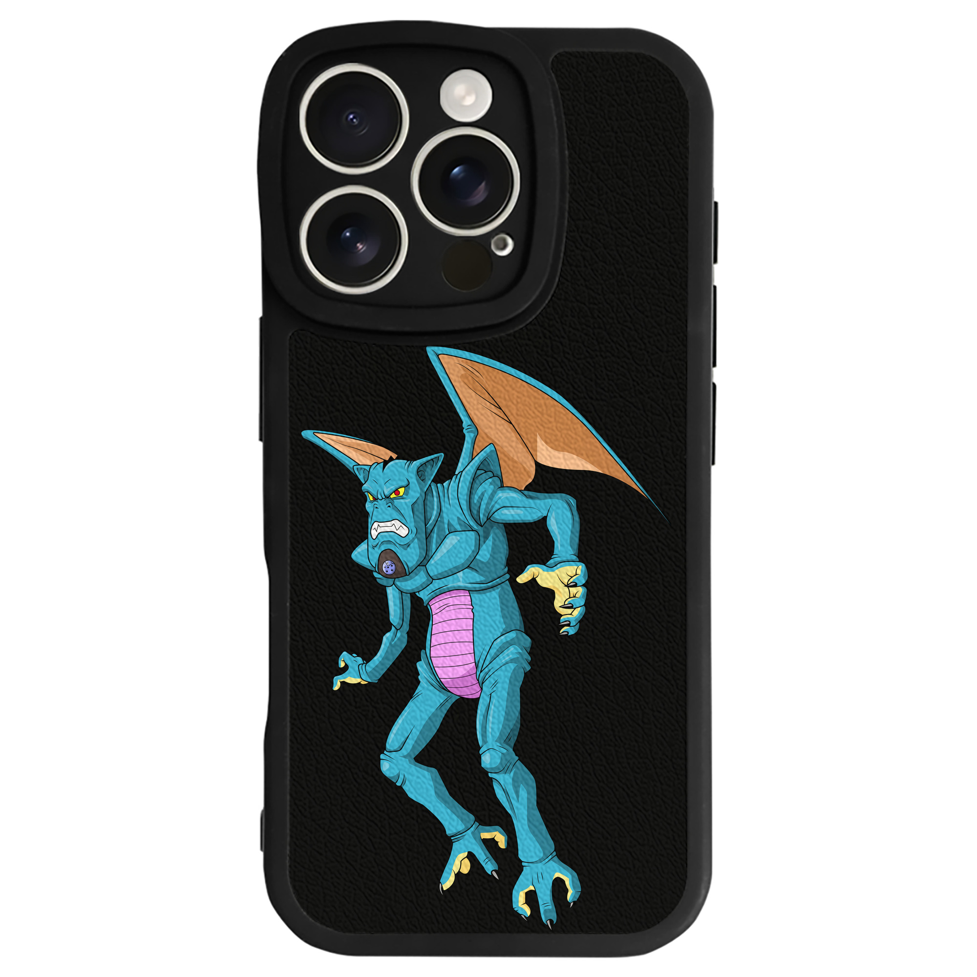 （画像用） ドラゴンボール DRAGON BALL 【iPhone 16シリーズ対応】シリコンスマホケース（レザー調） 材質：シリコン